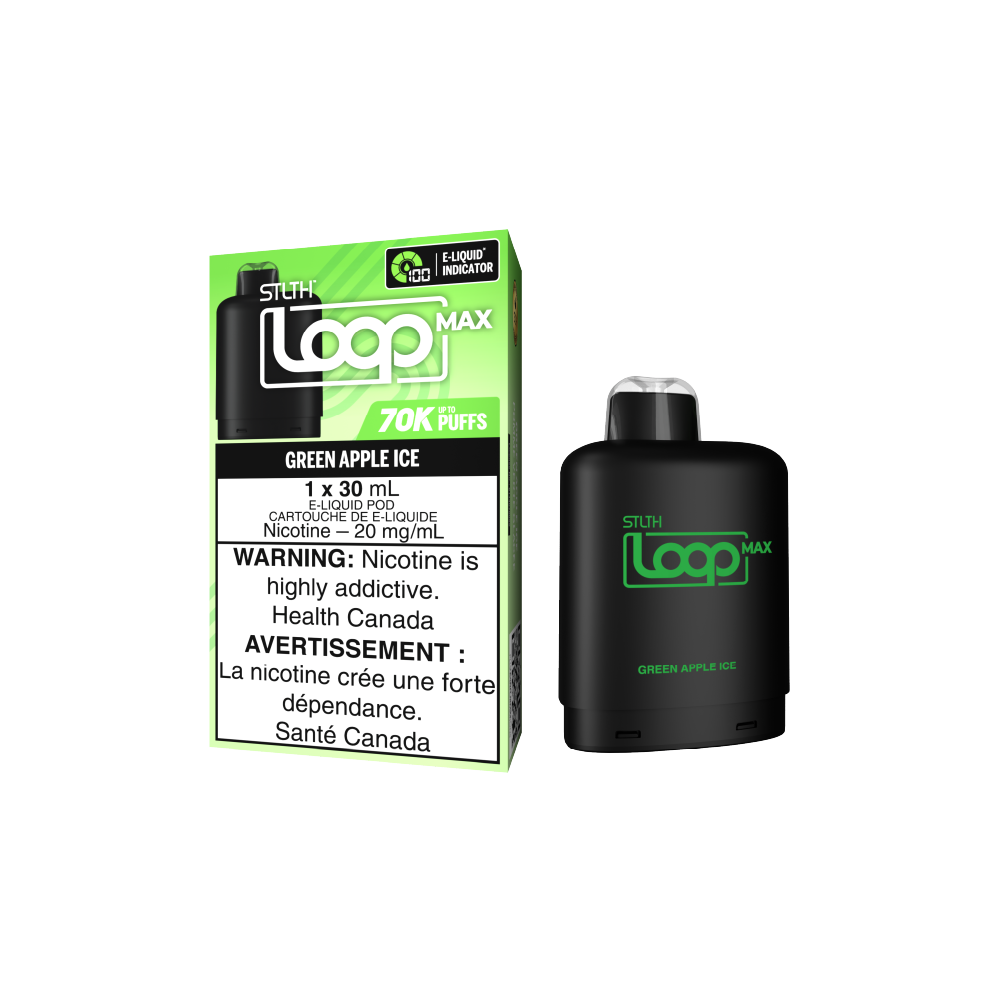 STLTH - LOOP Pod 30mL - Green Apple Ice