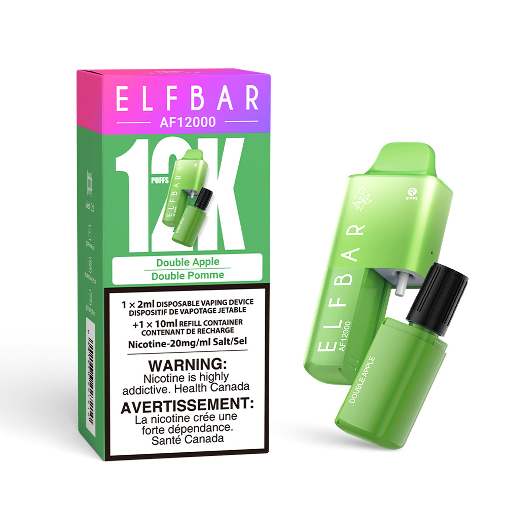 AF12000 | Double Apple | Disposable Vape on Sale | ELFBAR ONLINE Store ELFBAR Canada AF12000 | Double Apple | Disposable Vape on Sale | ELFBAR ONLINE Store ELFBAR Canada