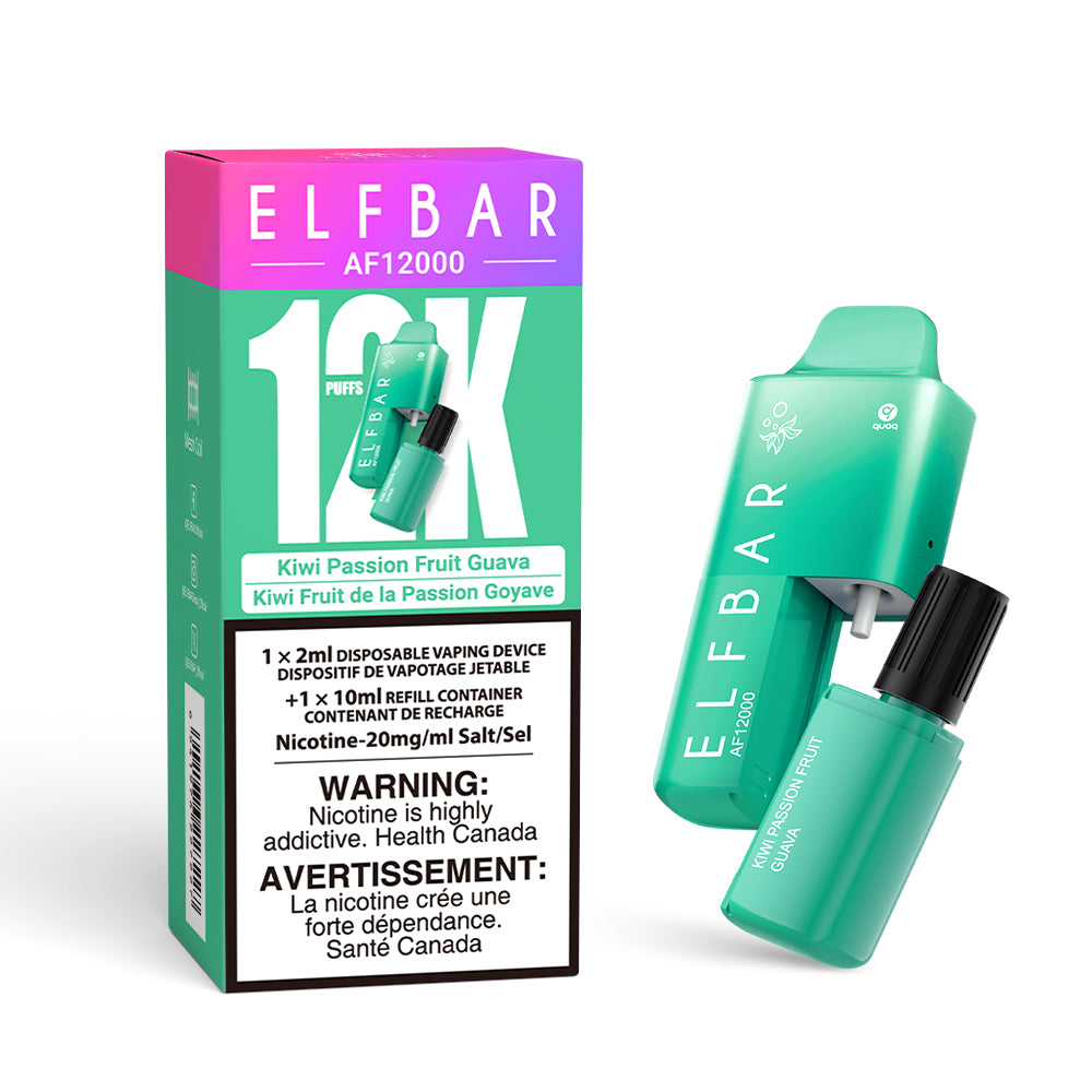 AF 12000 | Kiwi Passion Fruit Guava | Disposable Vape on Sale | ELFBAR Official Store ELFBAR Canada AF 12000 | Kiwi Passion Fruit Guava | Disposable Vape on Sale | ELFBAR Official Store ELFBAR Canada