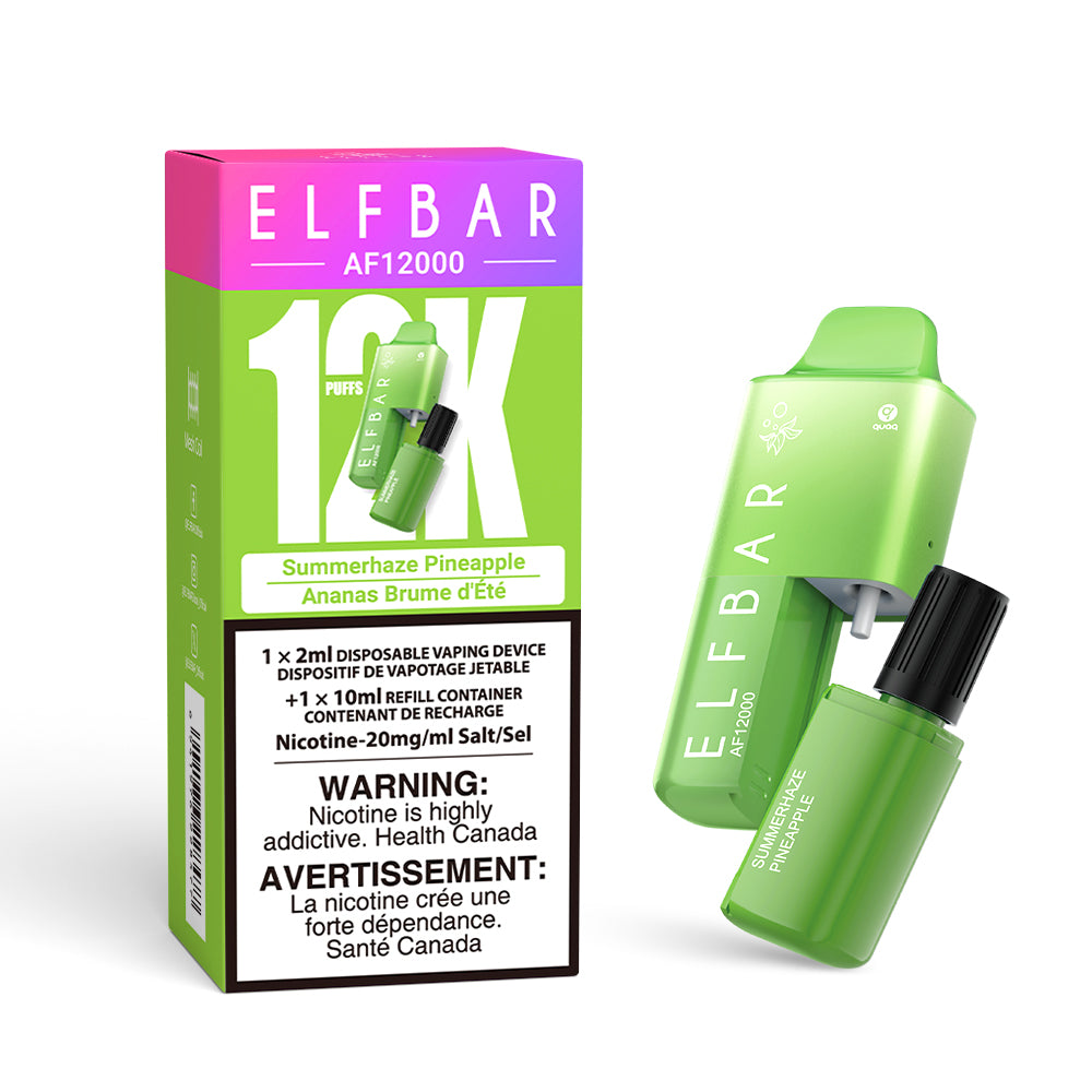 AF12000 | Summer Haze Pineapple | Disposable Vape | ELFBAR Online Store ELFBAR Canada AF12000 | Summer Haze Pineapple | Disposable Vape | ELFBAR Online Store ELFBAR Canada