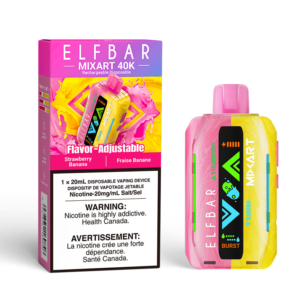 ELFBAR MixArt 40K | Strawberry Banana Vape Sale | Canada Online Deals ELFBAR Canada ELFBAR MixArt 40K | Strawberry Banana Vape Sale | Canada Online Deals ELFBAR Canada