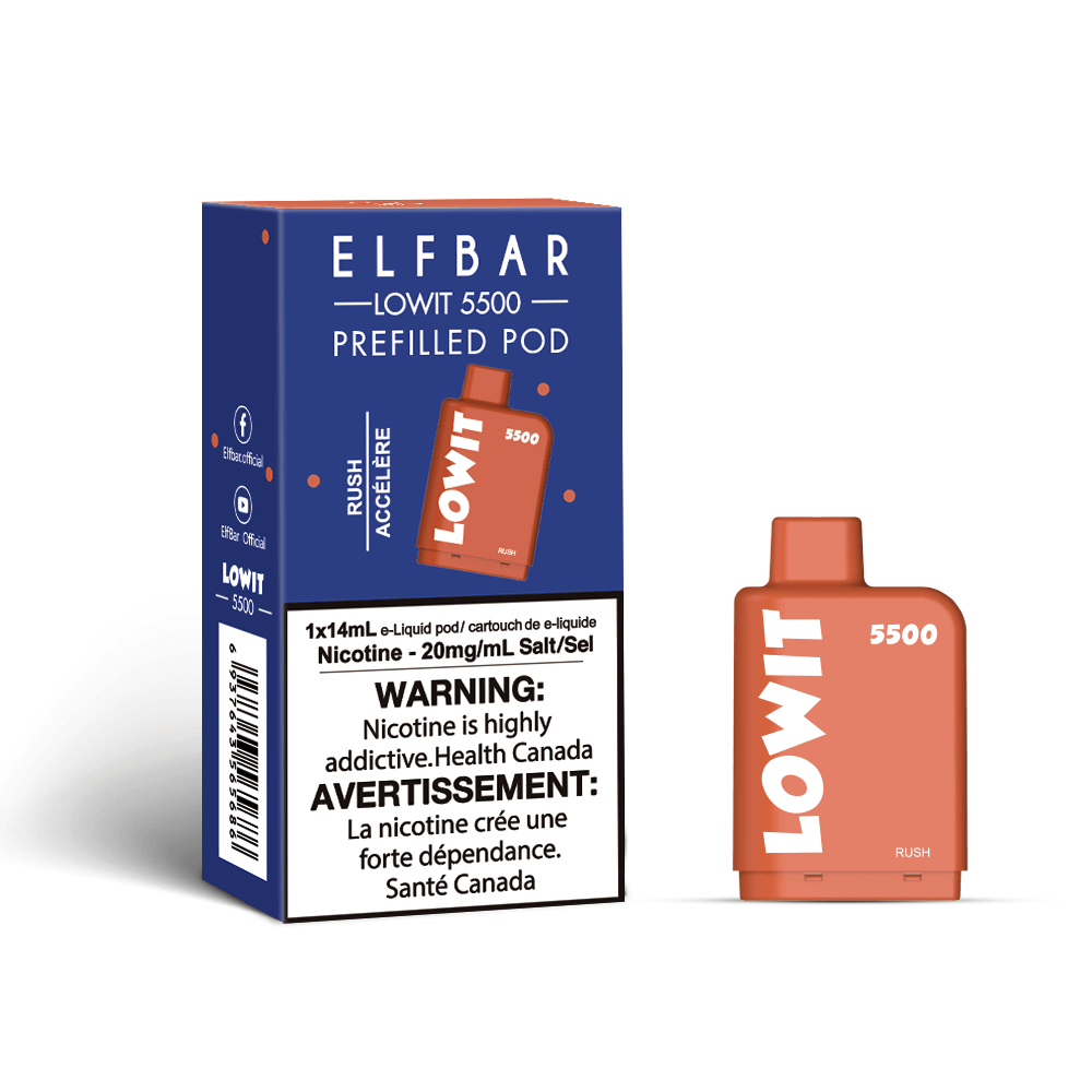 Lowit 5500 | Rush | Best Vape Pods on Sale | Elfbar Official Store ELFBAR Canada Lowit 5500 | Rush | Best Vape Pods on Sale | Elfbar Official Store ELFBAR Canada