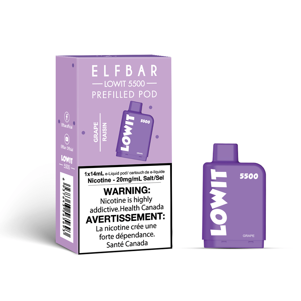 Lowit 5500 | Grape | Best Vape Pods on Sale | Elfbar Official Store ELFBAR Canada Lowit 5500 | Grape | Best Vape Pods on Sale | Elfbar Official Store ELFBAR Canada