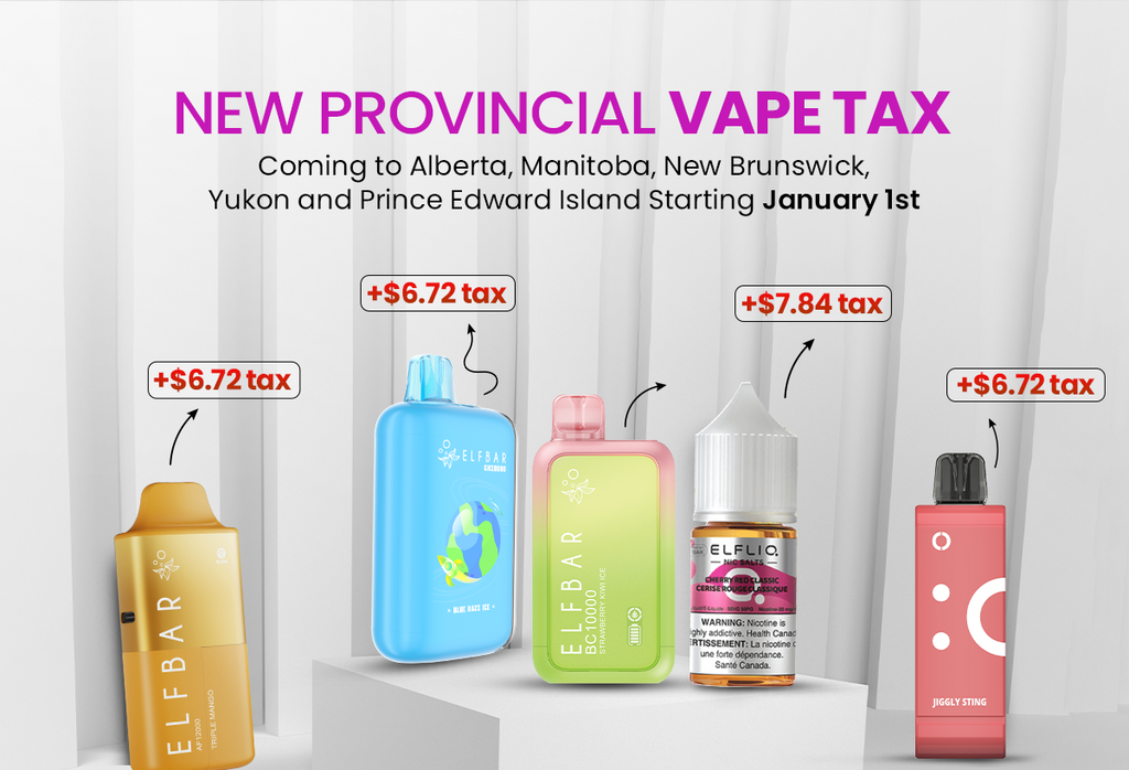 Vaping Costs Set to Rise in 5 Provinces