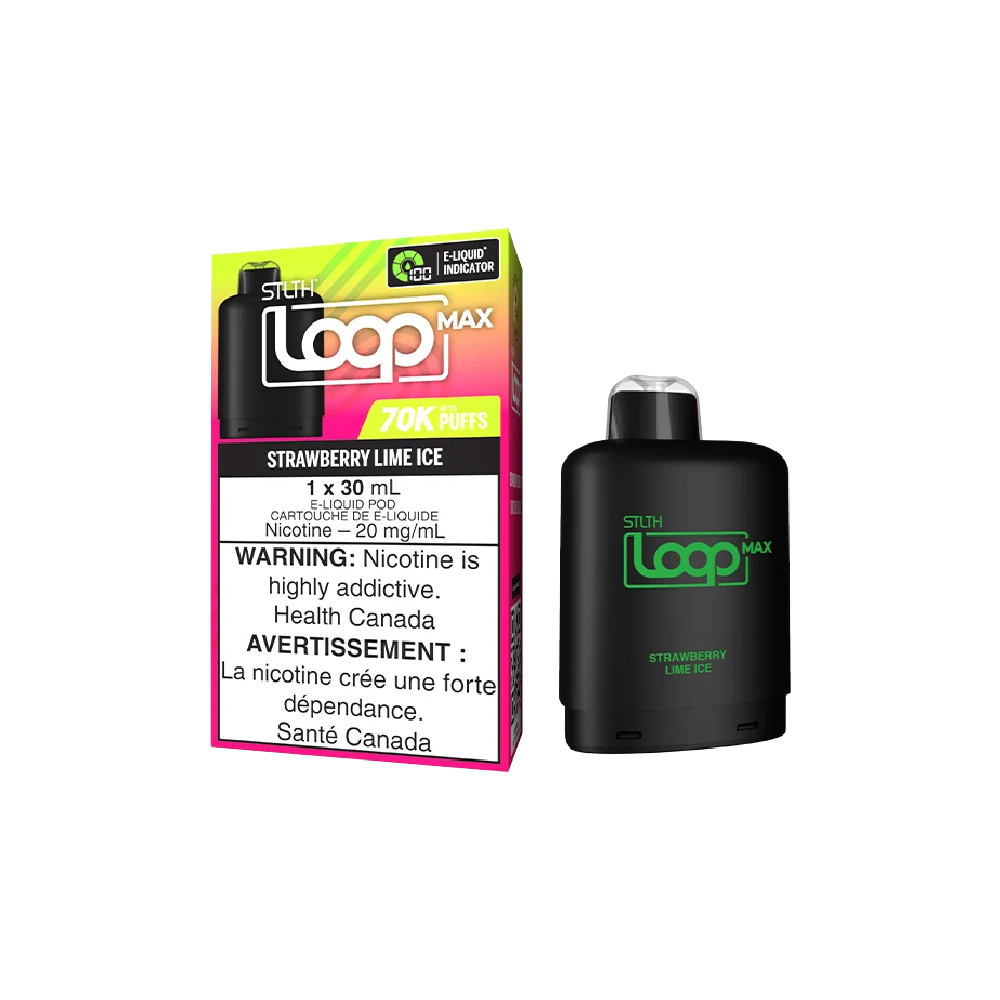 STLTH - LOOP Pod 30mL - Strawberry Lime Ice