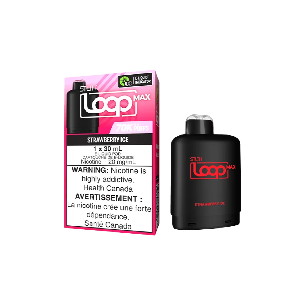 STLTH - LOOP Pod 30mL - Strawberry Ice