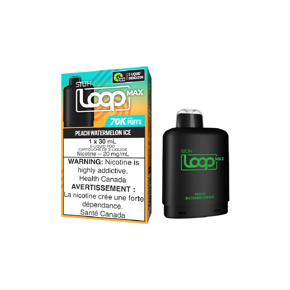 STLTH - LOOP Pod 30mL - Peach Watermelon Ice