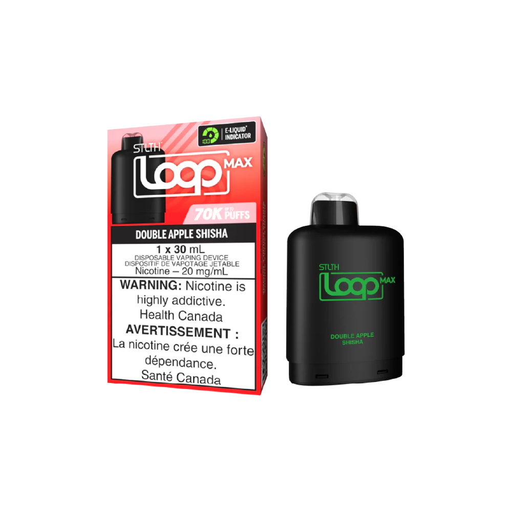 STLTH - LOOP Pod 30mL - Double Apple Shisha