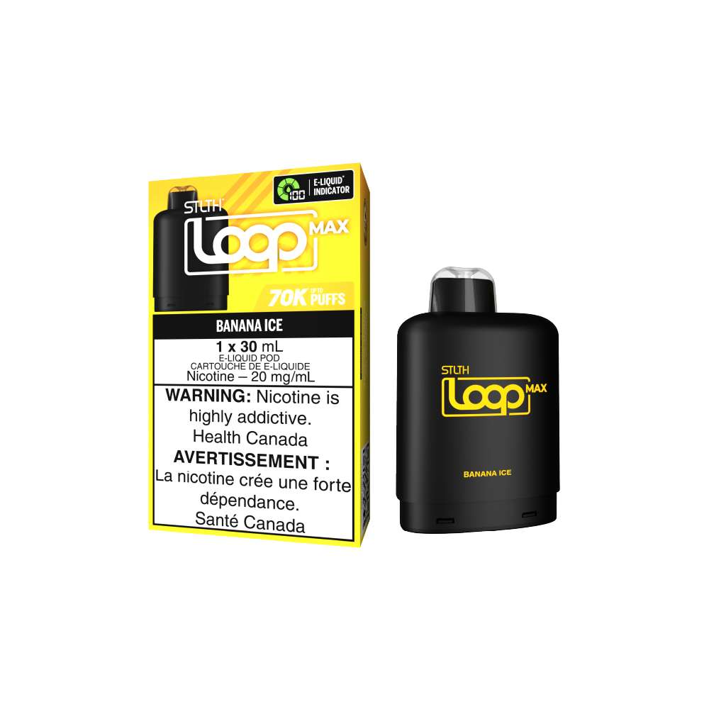 STLTH - LOOP Pod 30mL - Banana Ice