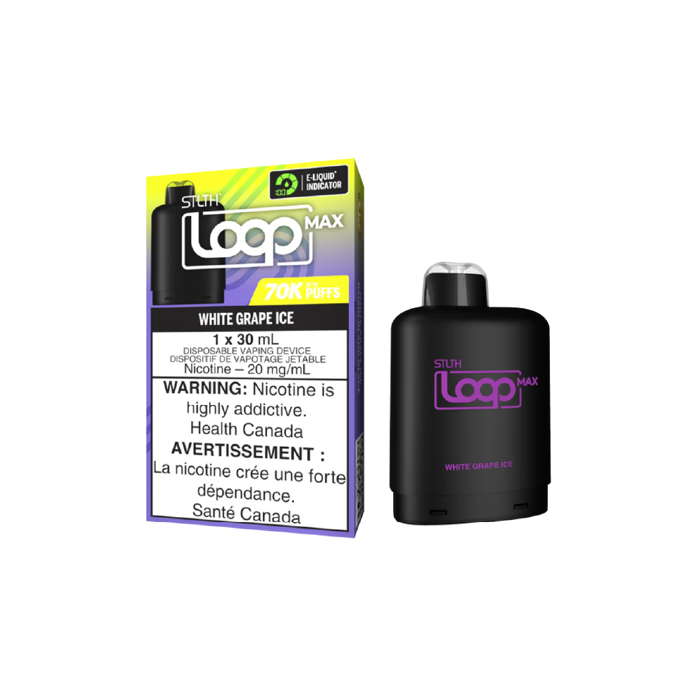 STLTH - LOOP Pod 30mL - White Grape Ice