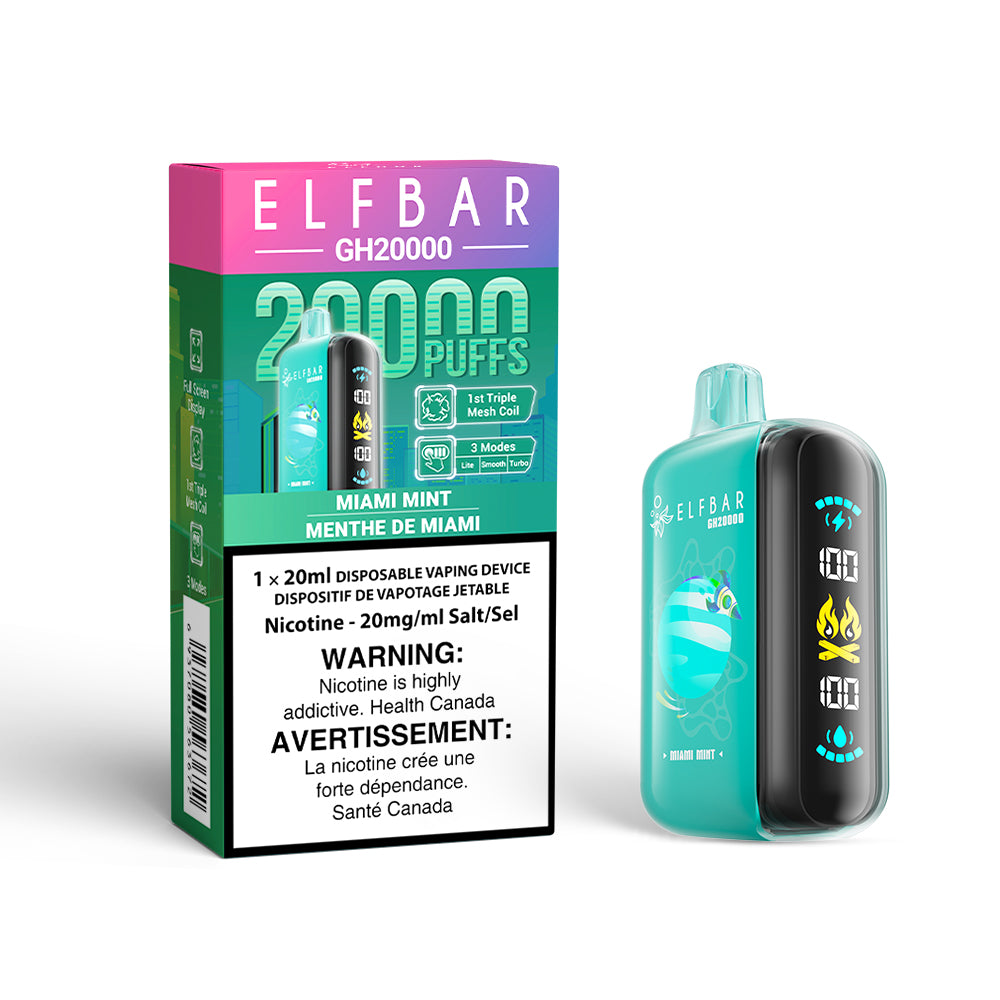 ELFBAR-GH-20000-Miami-Mint-Disposable-Vape-Nic-Salts