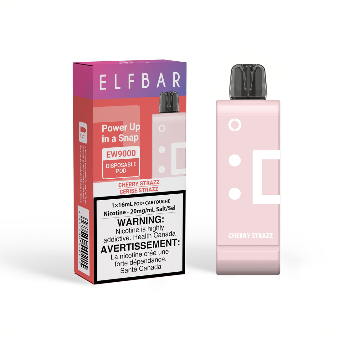 EW9000 | Cherry Strazz | Hybrid Pod | Elfbar Official Store ELFBAR Canada EW9000 | Cherry Strazz | Hybrid Pod | Elfbar Official Store ELFBAR Canada