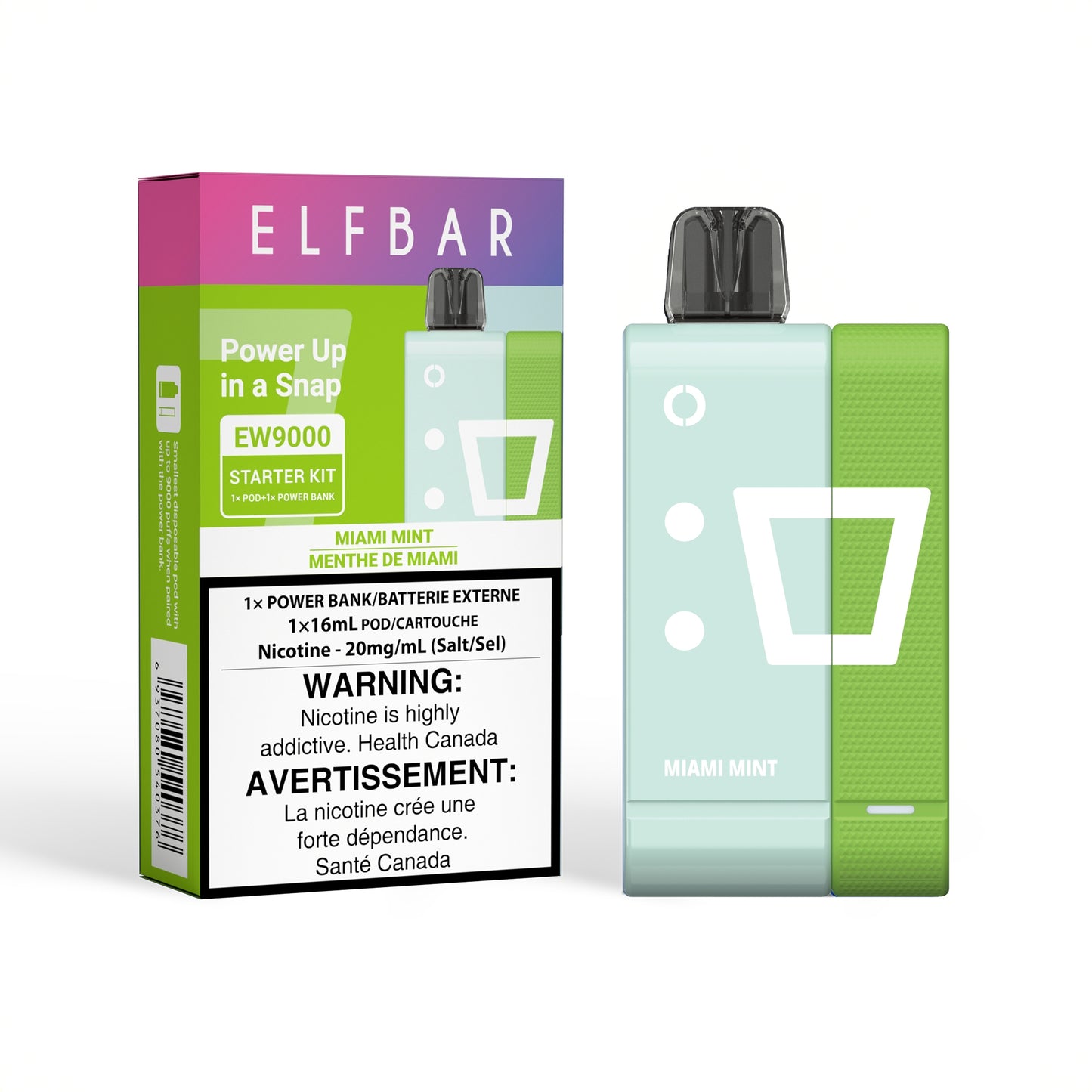 Elfbar-EW9000-Starter-Kit-MiamiMint-Hybrid-Pod