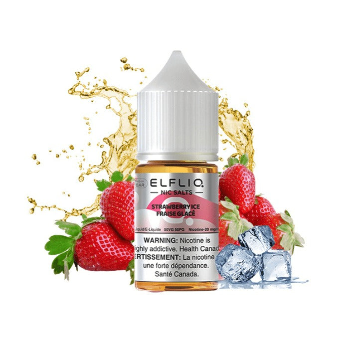 Elfbar-Vape-E-liquid-Strawberry-Ice-Nic-Salts-Elfliq