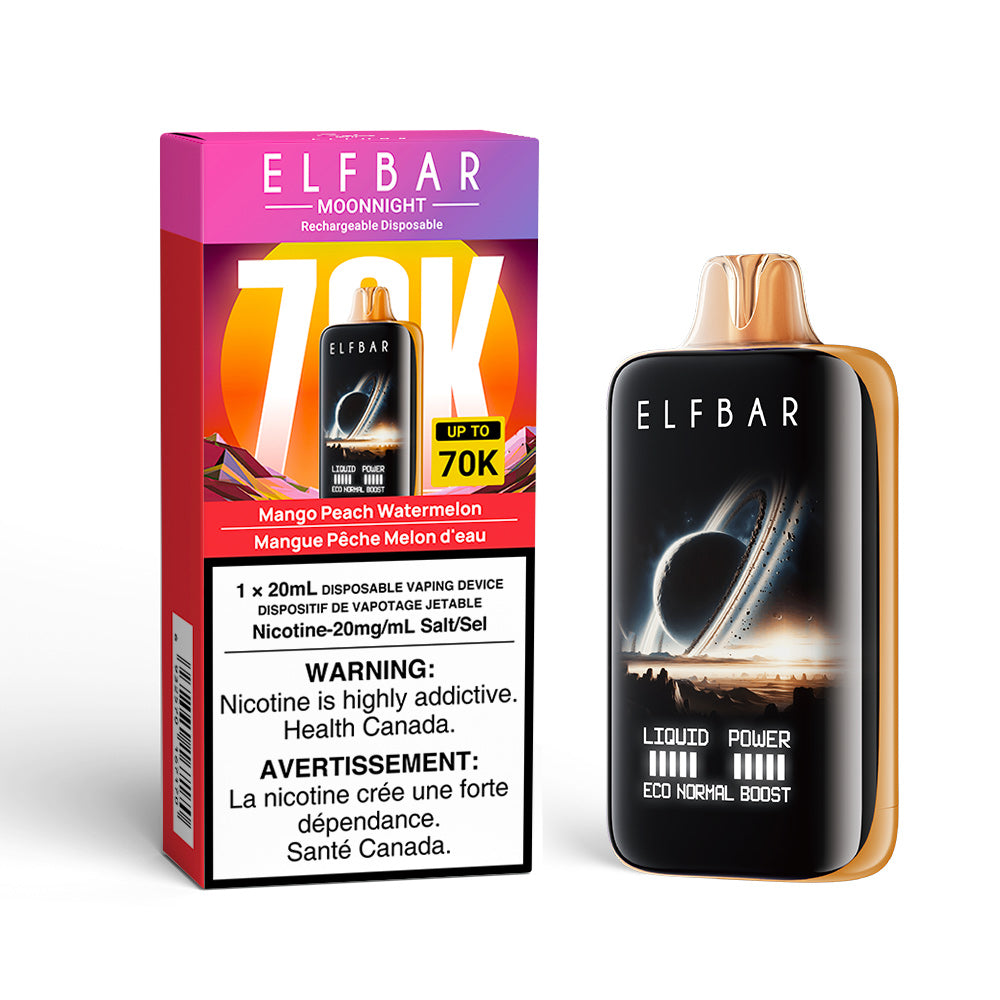 ELFBAR MoonNight 70K - Mango Peach Watermelon