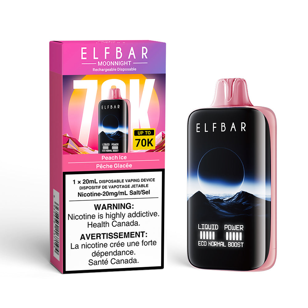 ELFBAR MoonNight 70K - Peach Ice