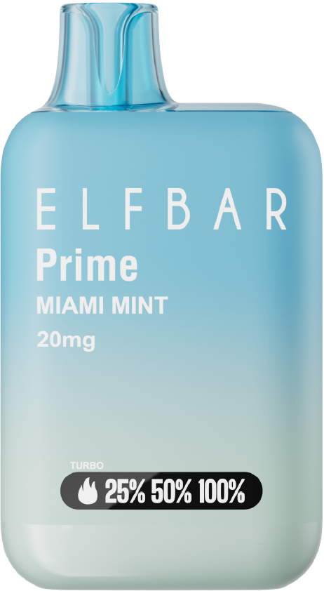 ELFBAR Prime 20mg - Miami Mint