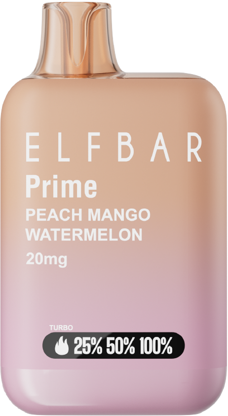 ELFBAR Prime 20mg - Peach Mango Watermelon