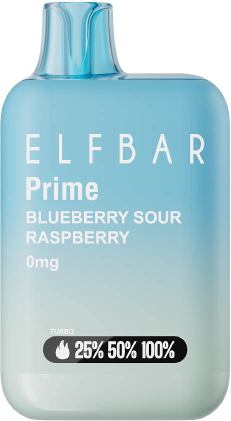 ELFBAR Prime Zero Nic - Blueberry Sour Raspberry