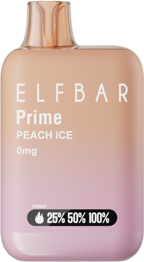 ELFBAR Prime Zero Nic - Peach Ice