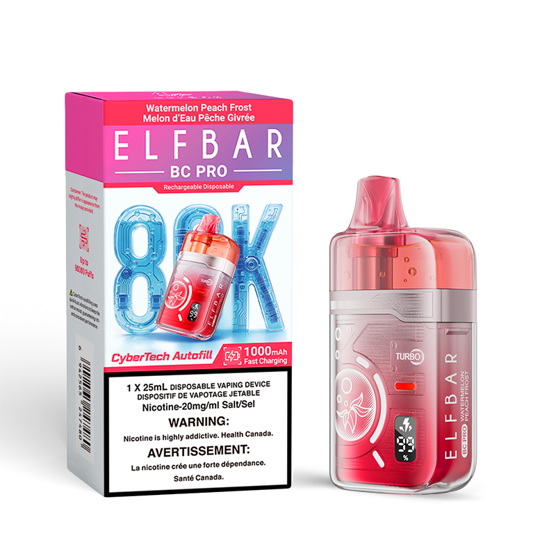 ELFBAR BC Pro 80K - Watermelon Peach Frost