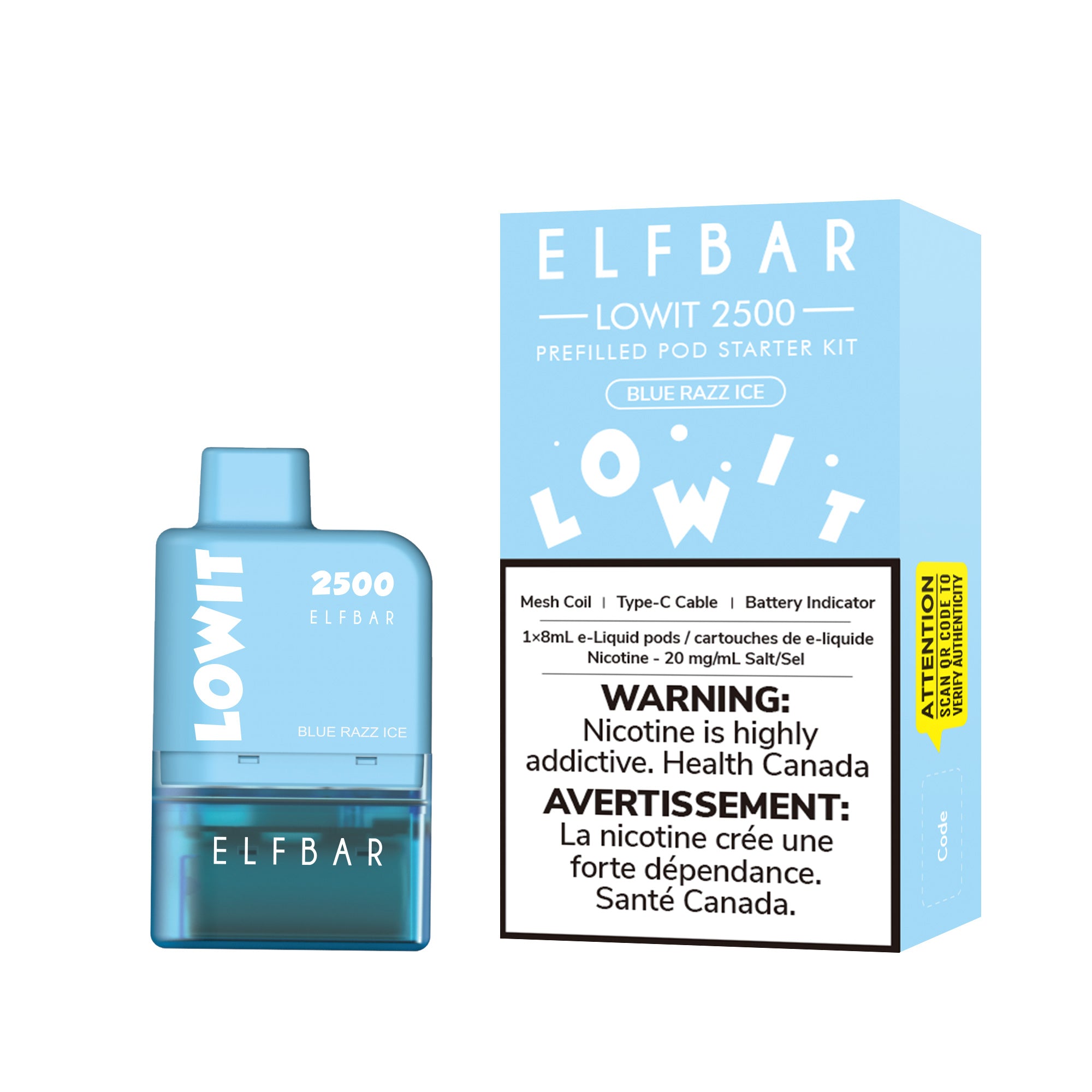 ELFBAR-LOWIT-2500-Starter-Kit-blue-razz-ice-stlth-vape-pod-ShopElfBar