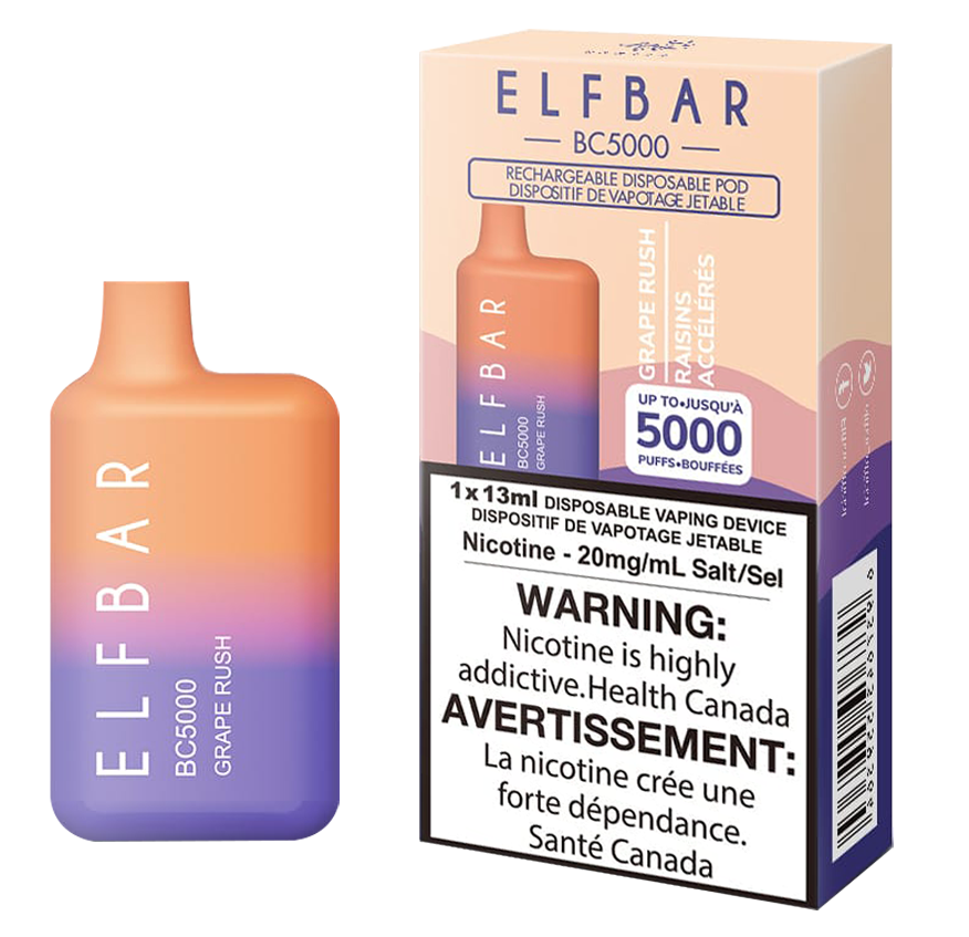 ELFBAR BC 5000 - Grape Rush