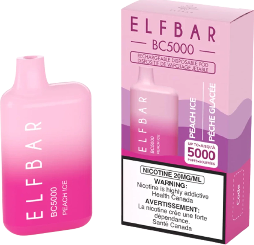 Elfbar_BC5000_Disposable_Vape_Peach_Ice_ShopElfBar