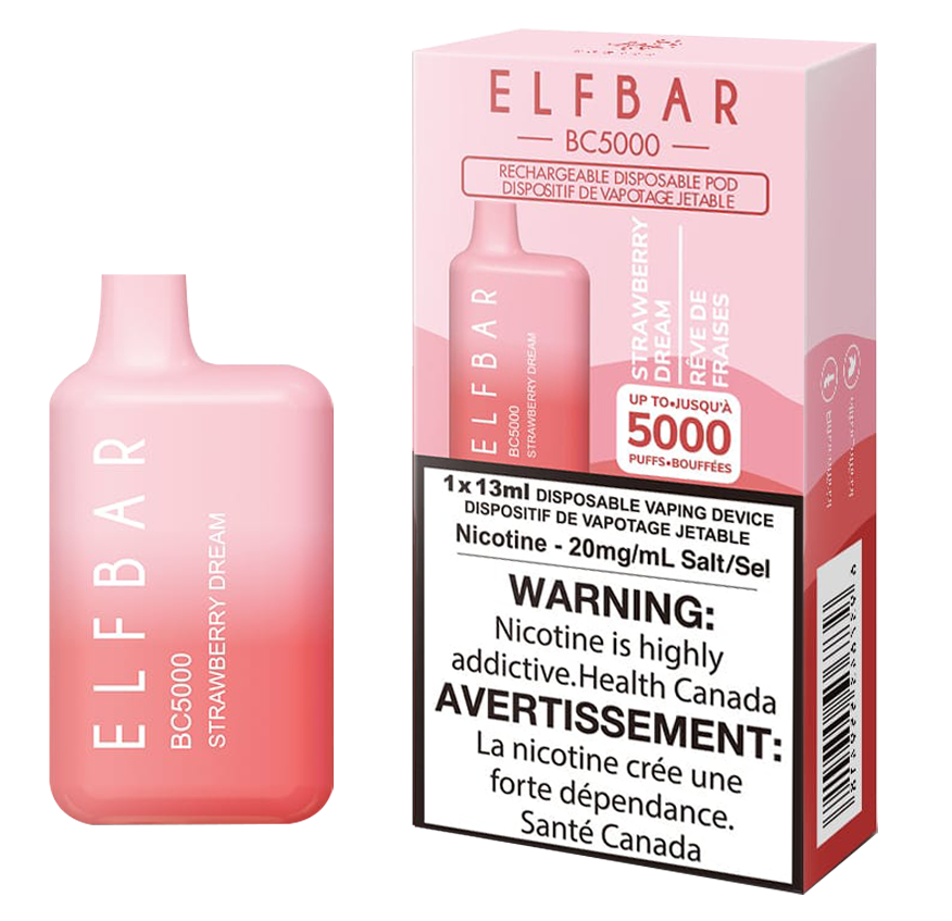 Elfbar_BC5000_Disposable_Vape_Strawberry_Dream_ShopElfBar